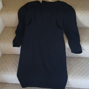 Black Thierry Mugler dress